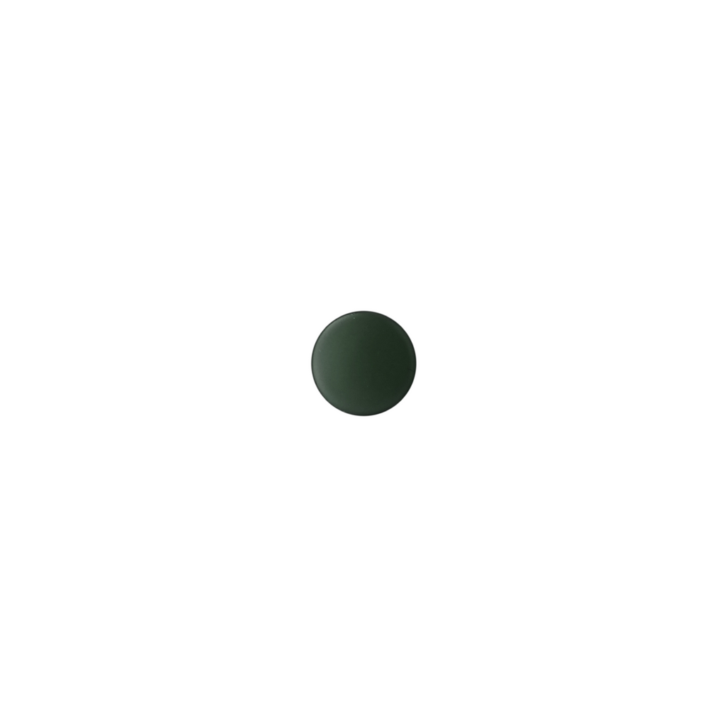 hunter green size 14 capped snaps with a matte finish from Heit's Wholesale bulk sewing supply company