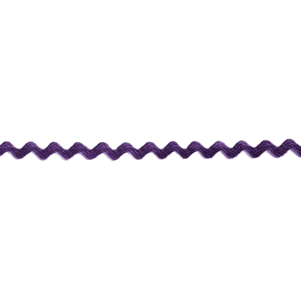 hyacinth 11/64" polyester ric rac from Heit's Wholesale bulk sewing supply company