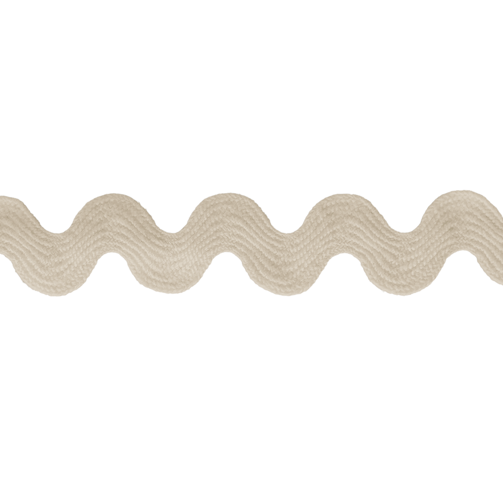ivory 11/16" polyester ric rac from Heit's Wholesale bulk sewing supply company