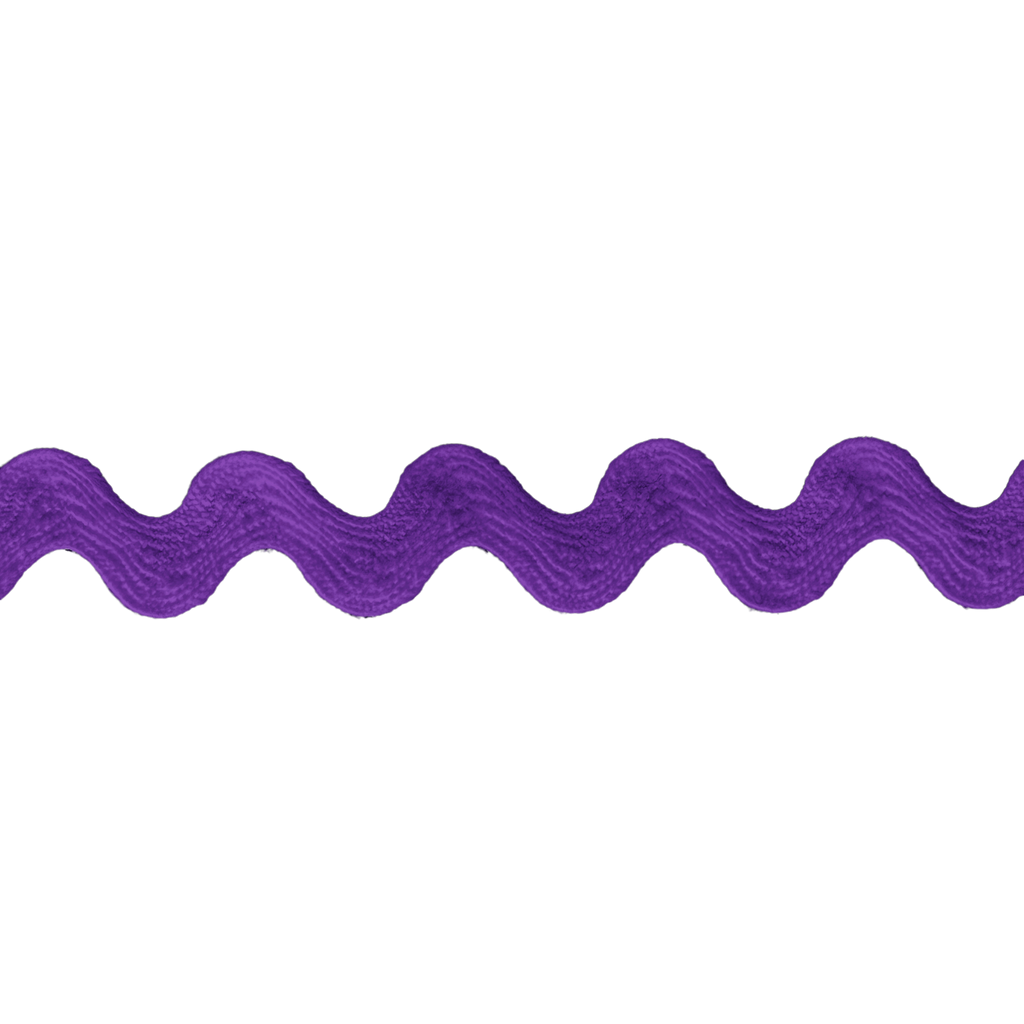 lavender 1/2" polyester ric rac from Heit's Wholesale bulk sewing supply company