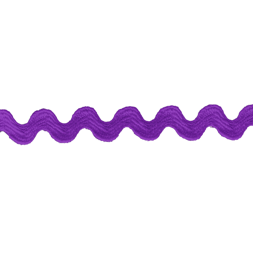 lavender 3/8" polyester ric rac from Heit's Wholesale bulk sewing supply company
