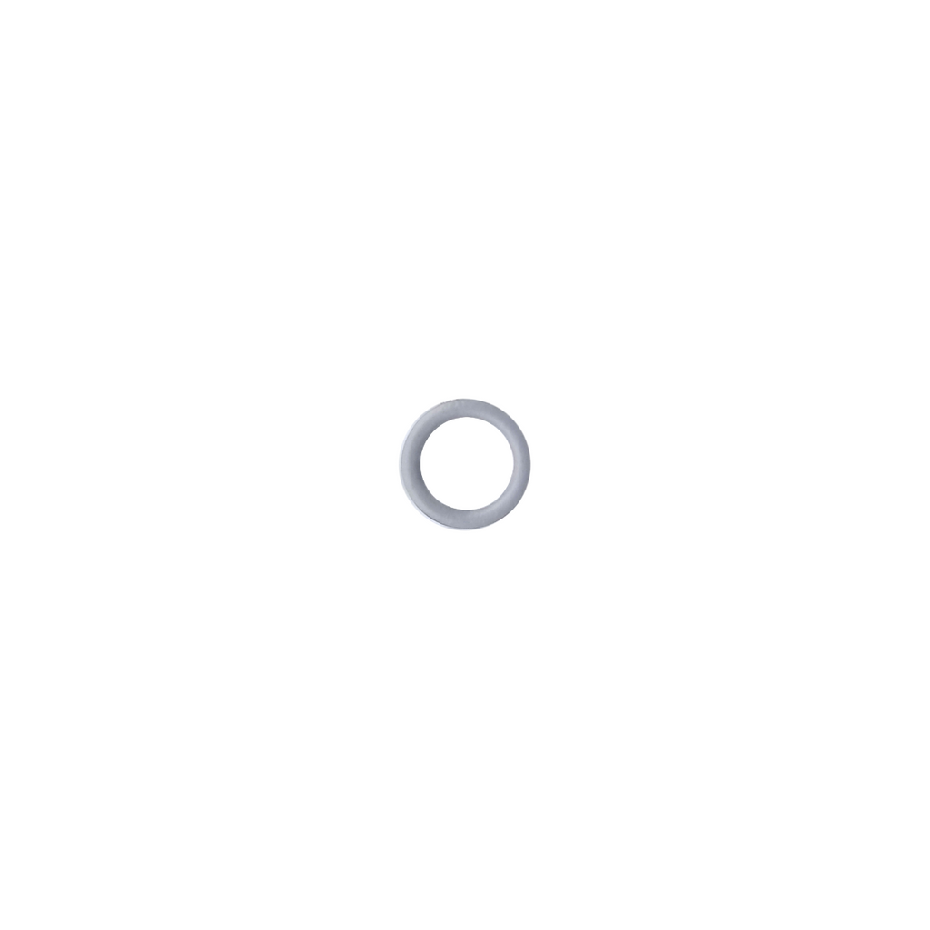 light gray size 14 open ring snap from Heit's Wholesale bulk sewing supply company