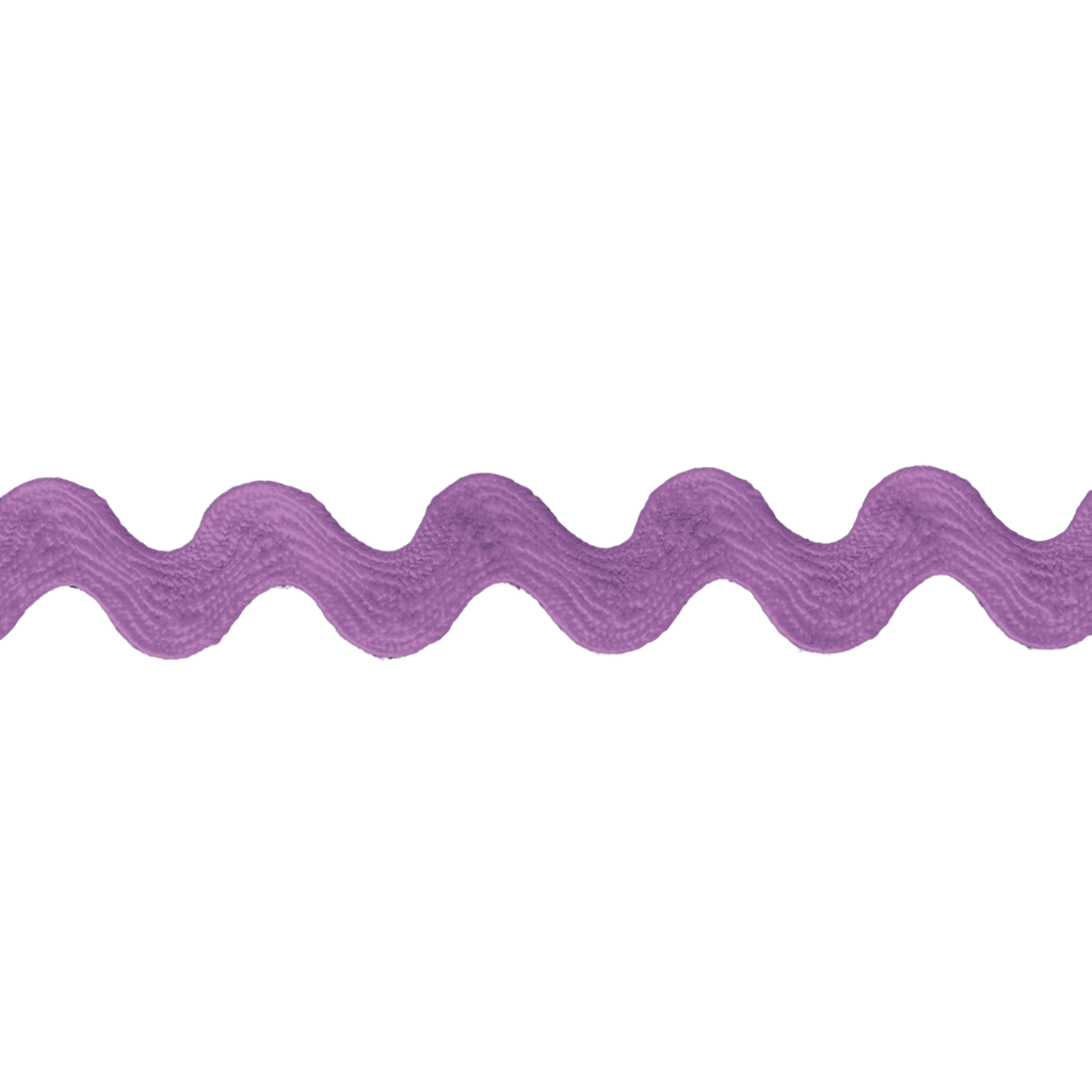 light orchid 1/2" polyester ric rac from Heit's Wholesale bulk sewing supply company