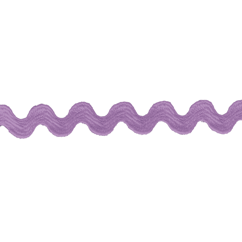 light orchid 3/8" polyester ric rac from Heit's Wholesale bulk sewing supply company