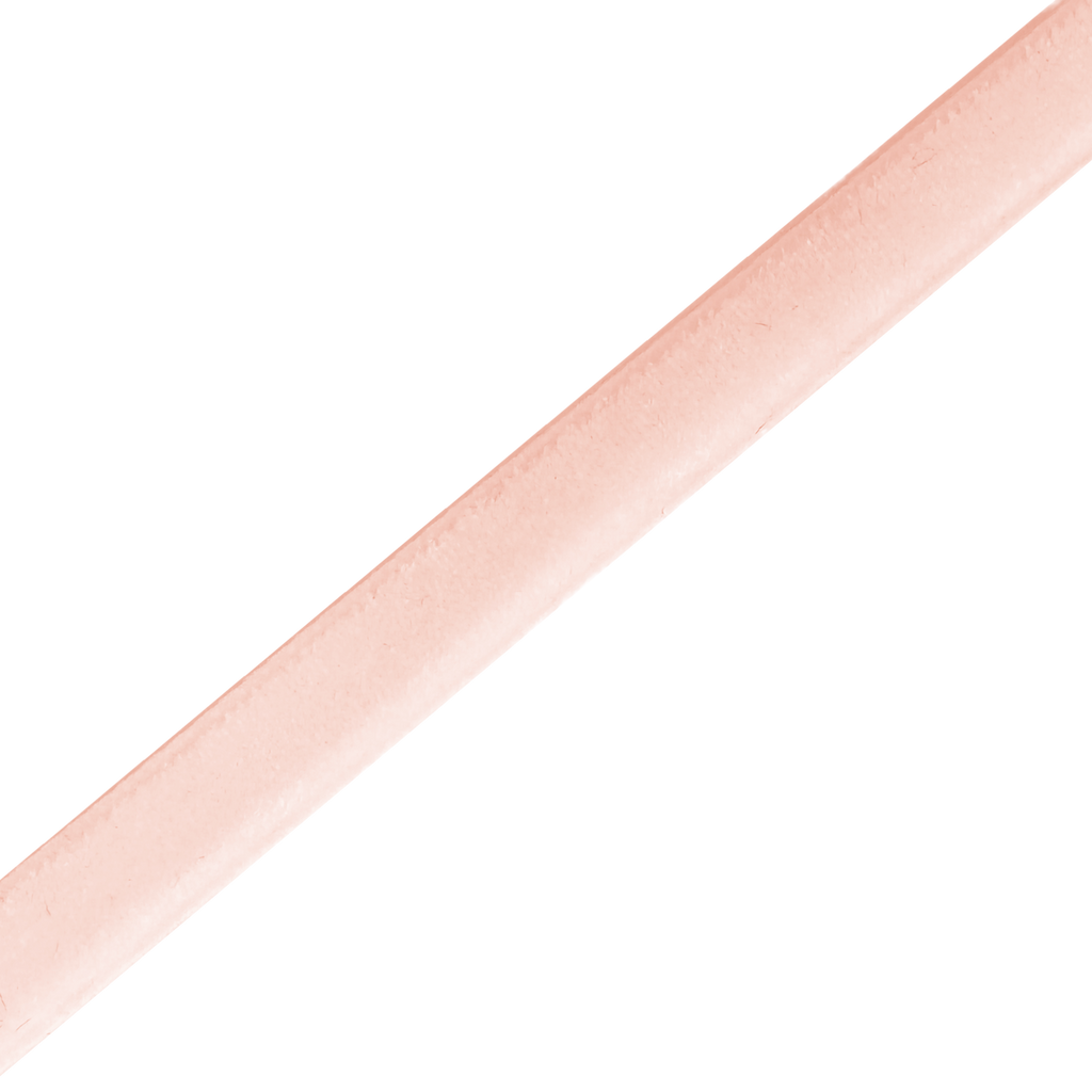 light pink 1/4" velvet ribbon from Heit's Wholesale bulk sewing supply company
