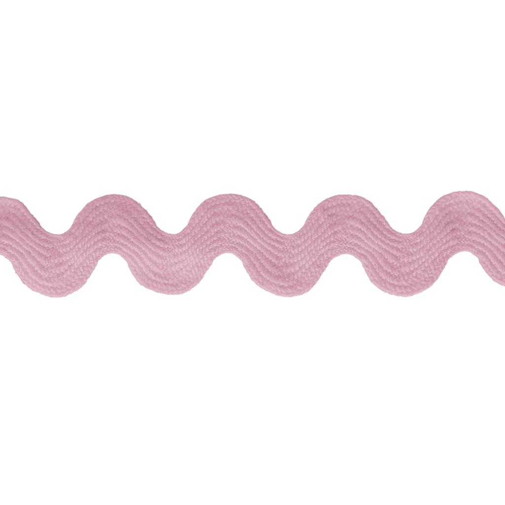 light pink 11/16" polyester ric rac from Heit's Wholesale bulk sewing supply company