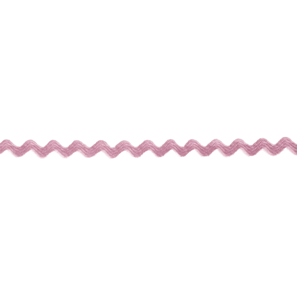 light pink 11/64" polyester ric rac from Heit's Wholesale bulk sewing supply company