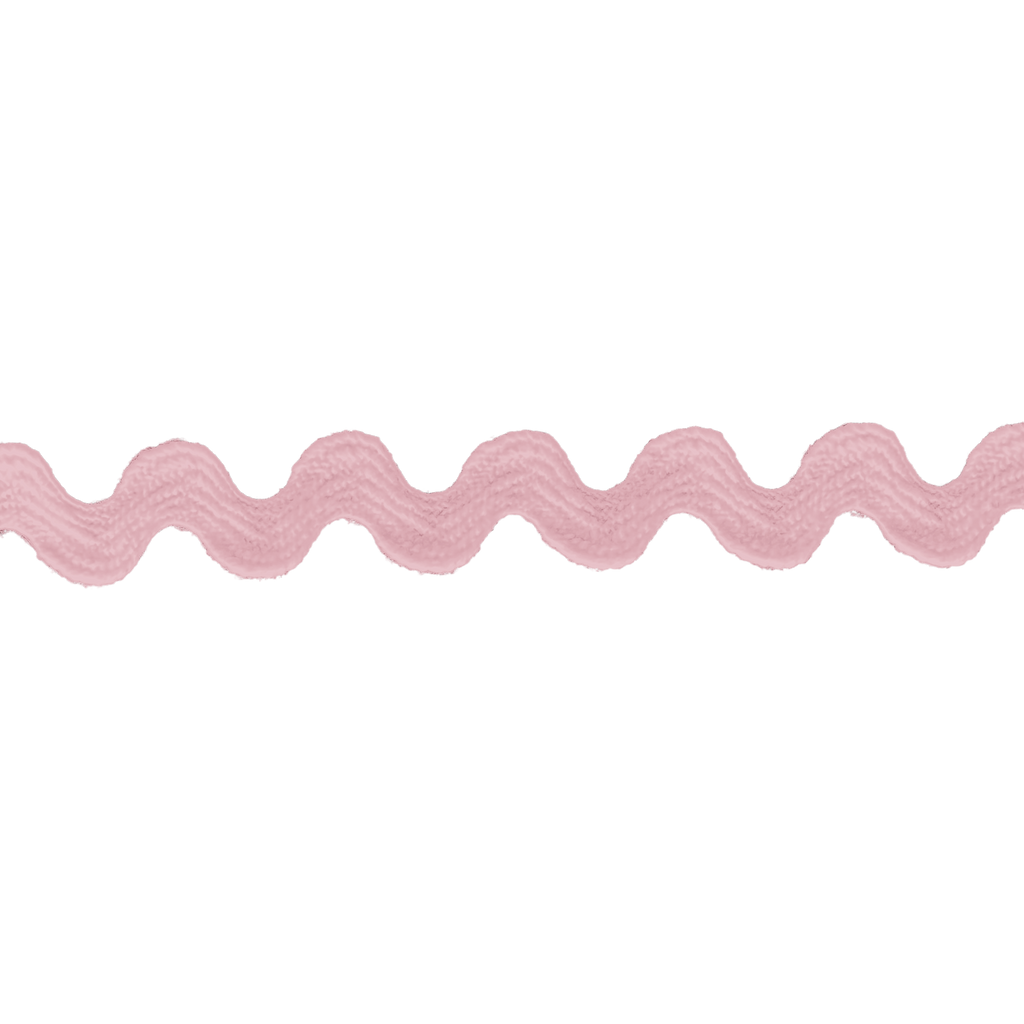 light pink 3/8" polyester ric rac from Heit's Wholesale bulk sewing supply company