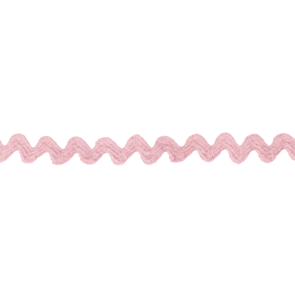 light pink 7/32" polyester ric rac from Heit's Wholesale bulk sewing supply company