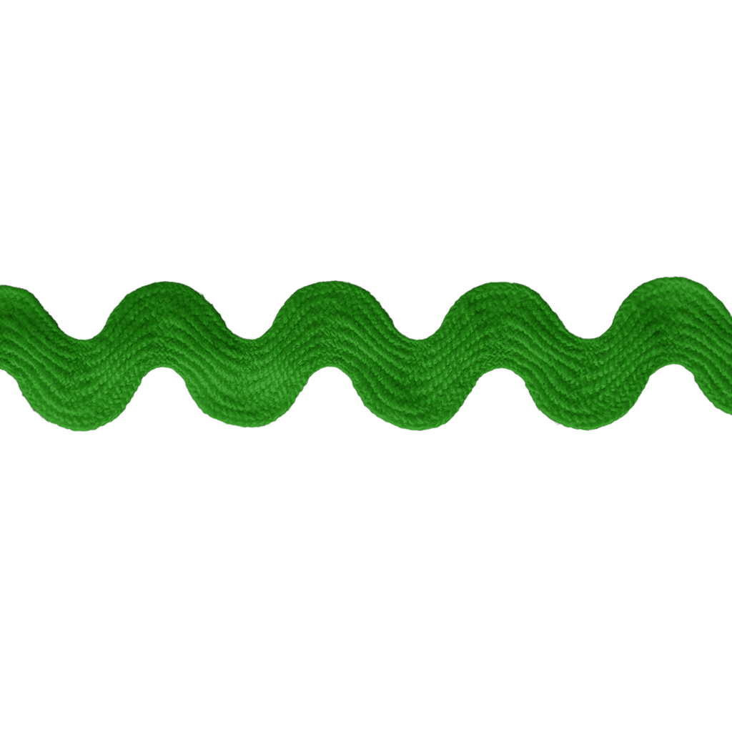 lime 11/16" polyester ric rac from Heit's Wholesale bulk sewing supply company