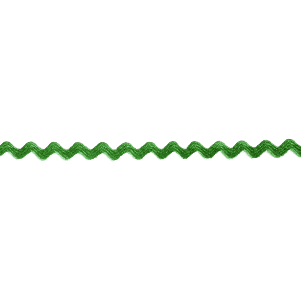 lime 11/64" polyester ric rac from Heit's Wholesale bulk sewing supply company