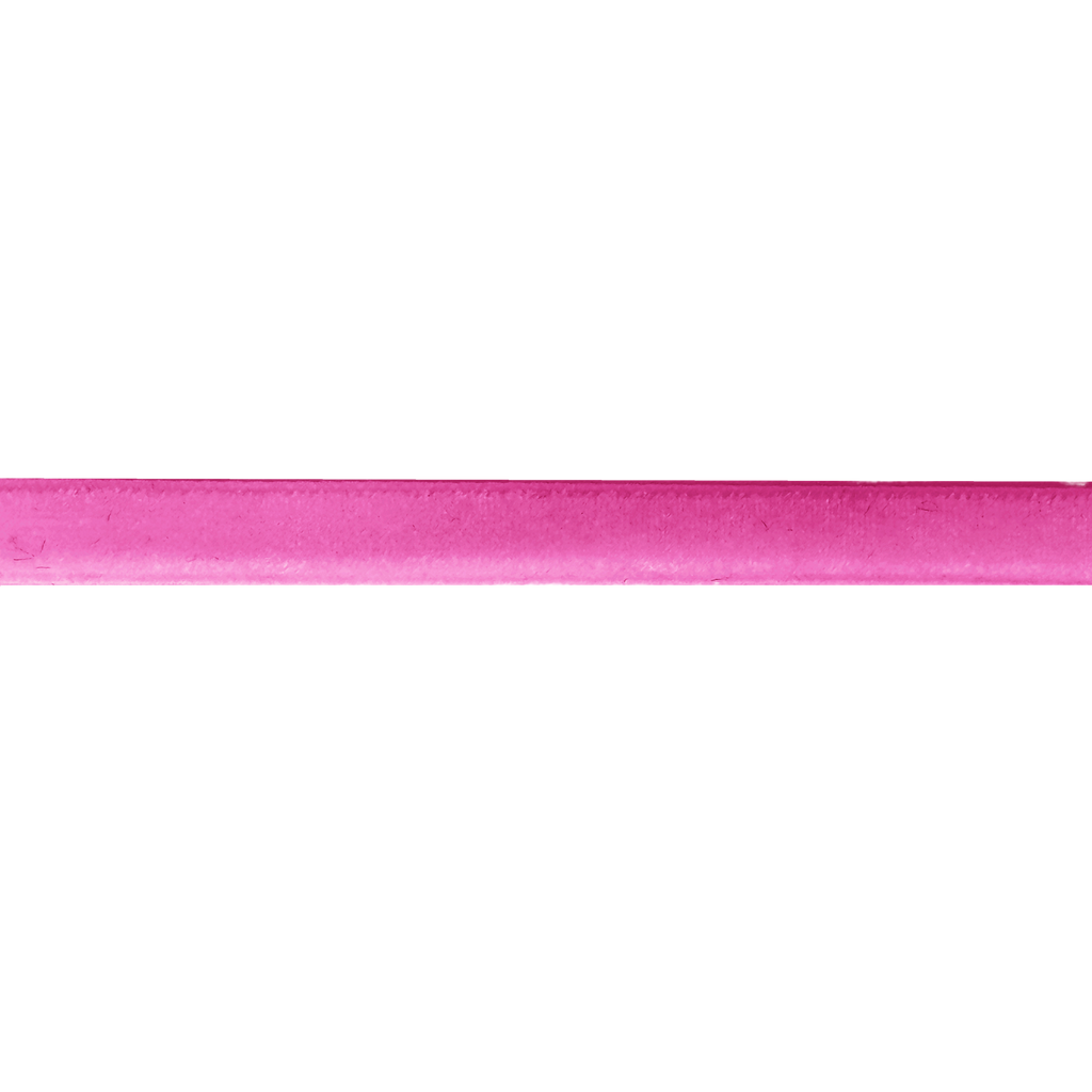 magenta 1/4" velvet ribbon from Heit's Wholesale bulk sewing supply company