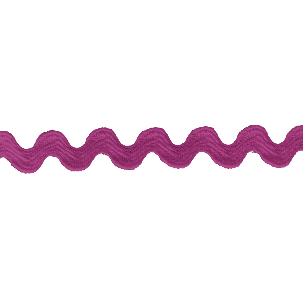 magenta 3/8" polyester ric rac from Heit's Wholesale bulk sewing supply company