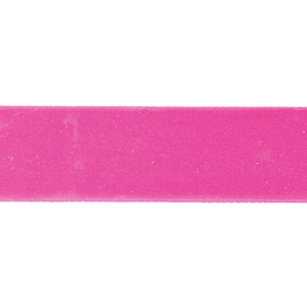 magenta 7/8" velvet ribbon from Heit's Wholesale bulk sewing supply company