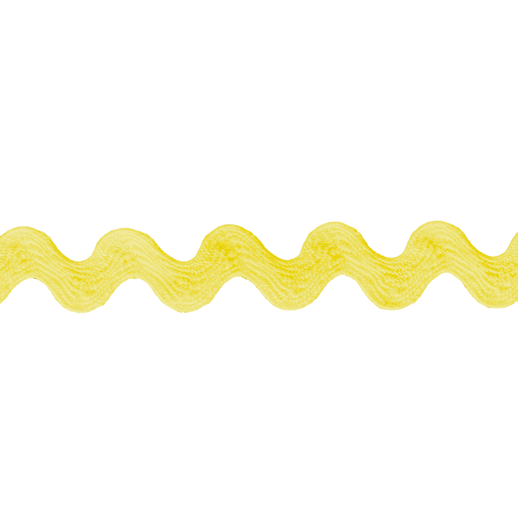 maize 1/2" polyester ric rac from Heit's Wholesale bulk sewing supply company