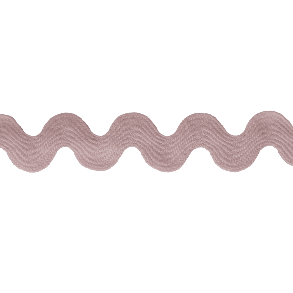 mauve 11/16" polyester ric rac from Heit's Wholesale bulk sewing supply company