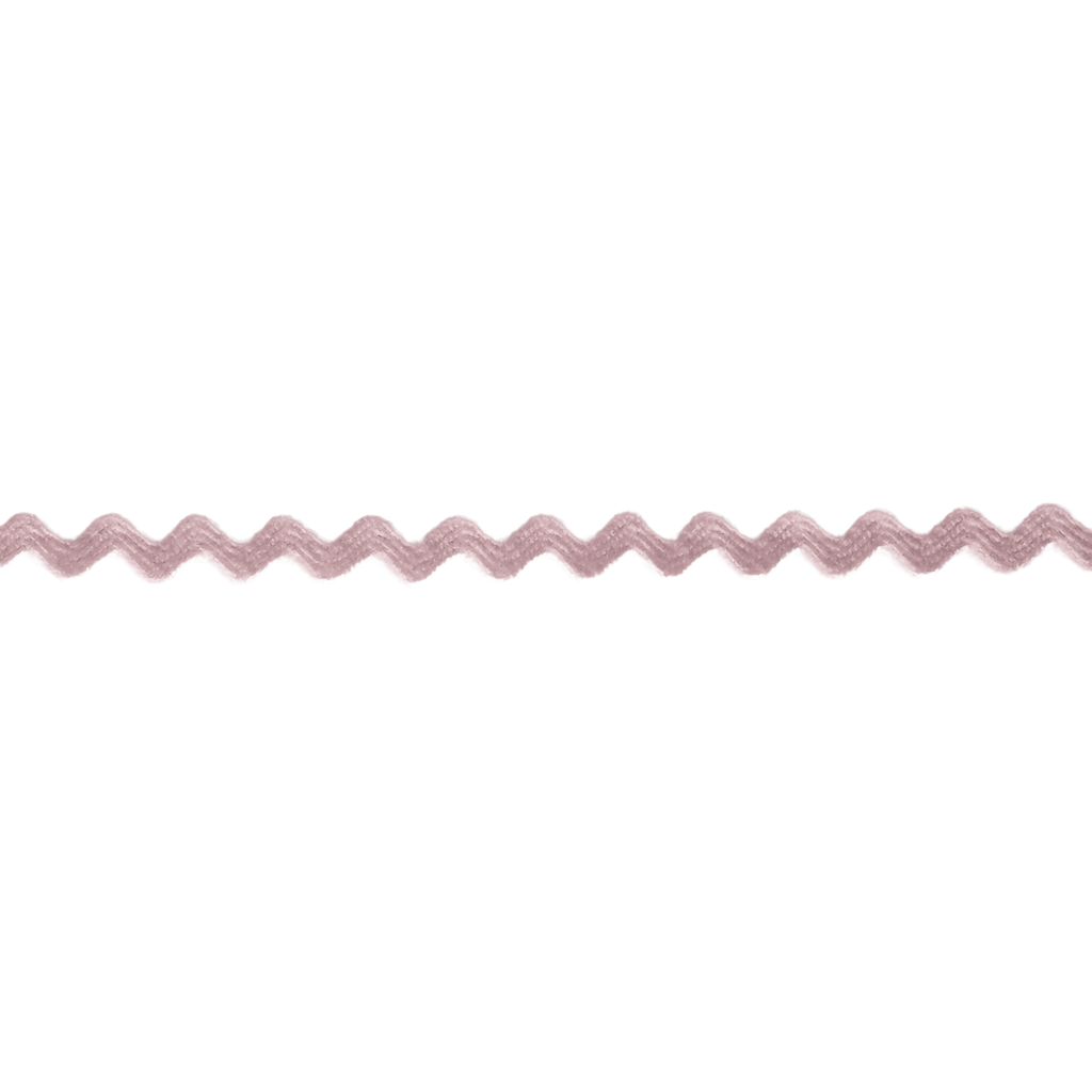 mauve 11/64" polyester ric rac from Heit's Wholesale bulk sewing supply company