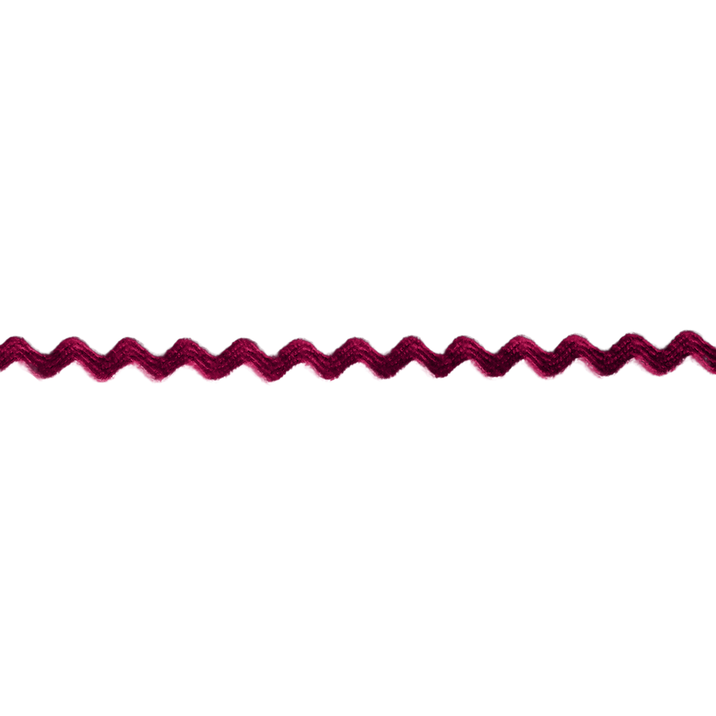 merlot 11/64" polyester ric rac from Heit's Wholesale bulk sewing supply company
