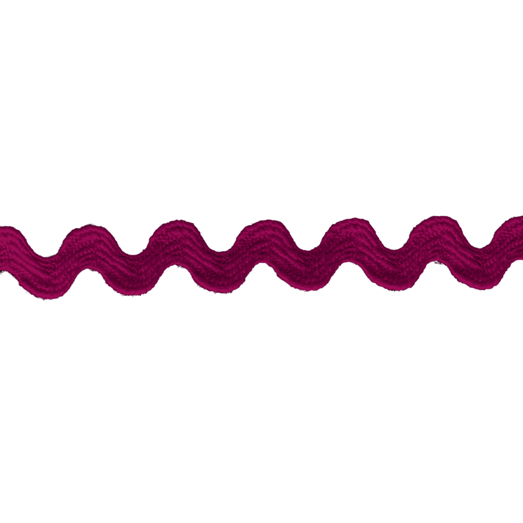 merlot 3/8" polyester ric rac from Heit's Wholesale bulk sewing supply company