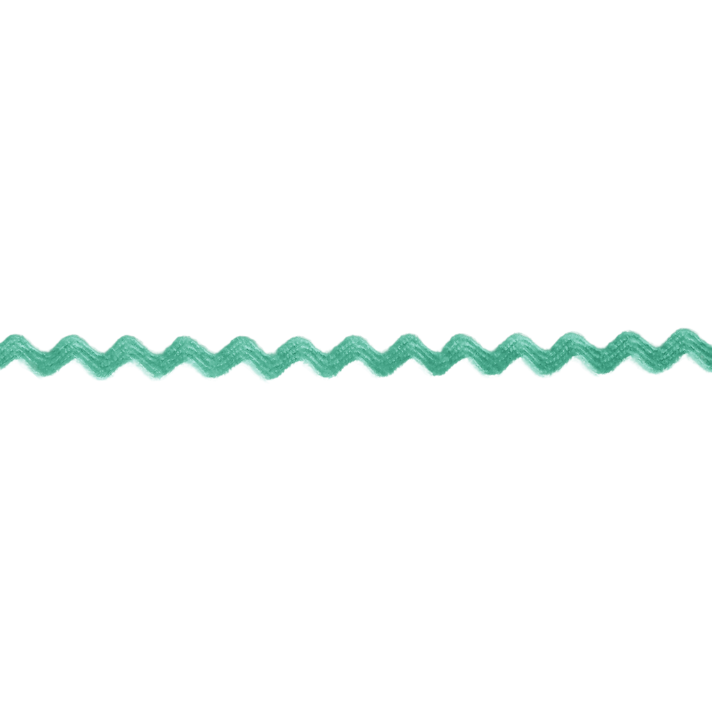 mint 11/64" polyester ric rac from Heit's Wholesale bulk sewing supply company