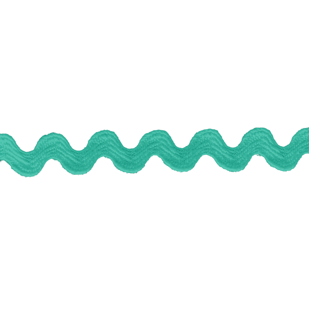 mint 3/8" polyester ric rac from Heit's Wholesale bulk sewing supply company
