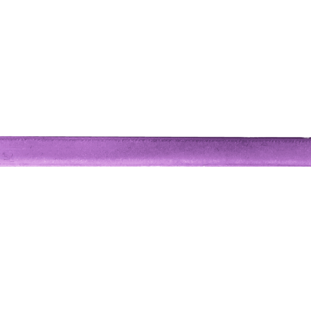orchid 1/4" velvet ribbon from Heit's Wholesale bulk sewing supply company