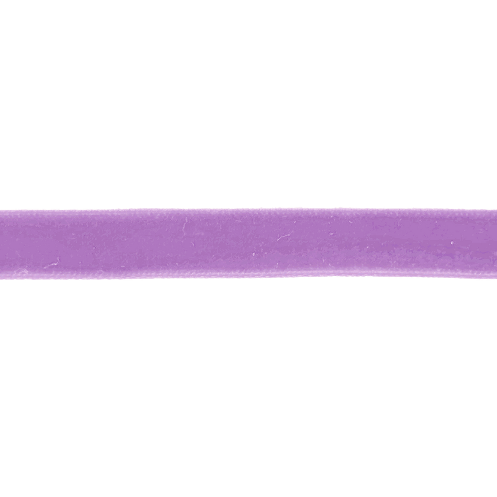 orchid 3/8" velvet ribbon from Heit's Wholesale bulk sewing supply company