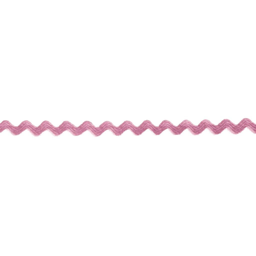 pink 11/64" polyester ric rac from Heit's Wholesale bulk sewing supply company