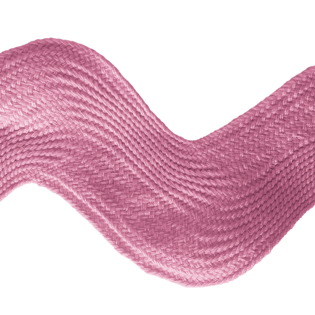pink 2+1/4" polyester ric rac from Heit's Wholesale bulk sewing supply company