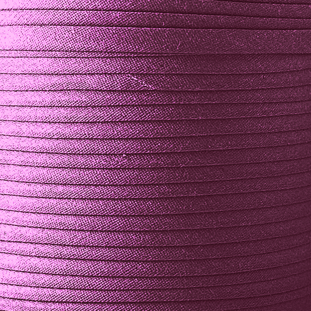 color swatch of the plum 1/2" double fold bias tape on a spool from Heit's Wholesale bulk sewing supply company