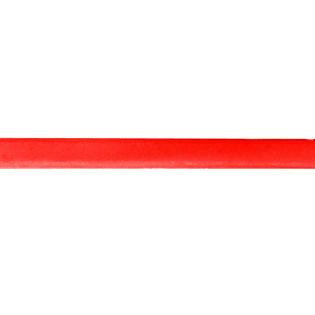red 1/4" velvet ribbon from Heit's Wholesale bulk sewing supply company