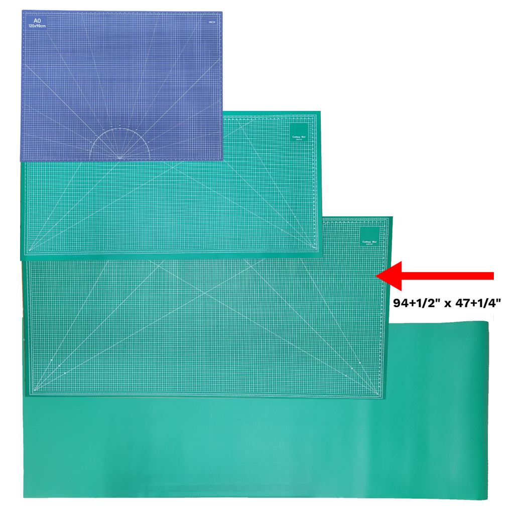 94+1/2" x 47+1/4" cutting mats from Heit's Wholesale bulk sewing supply company
