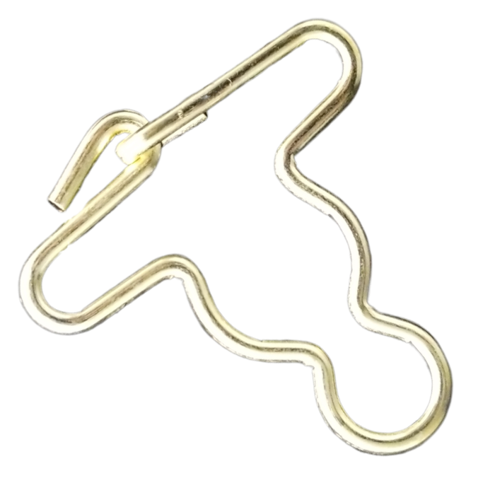 gold adult sized overall clips from Heit's Wholesale bulk sewing supply company