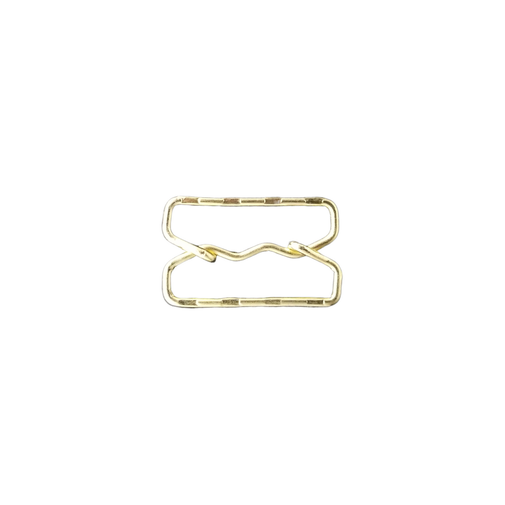 gold child sized overall sliders from Heit's Wholesale bulk sewing supply company