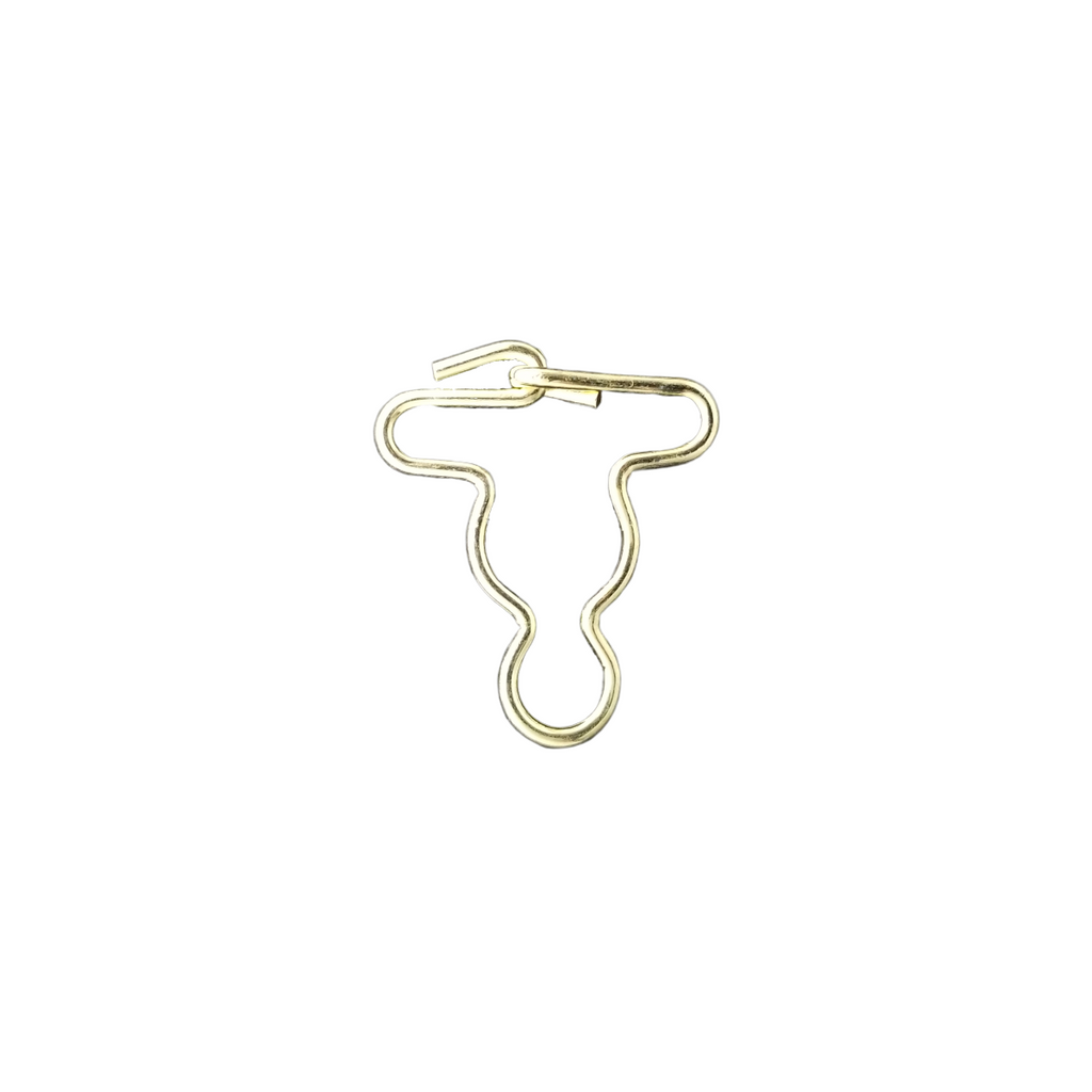 gold child sized overall clips from Heit's Wholesale bulk sewing supply company