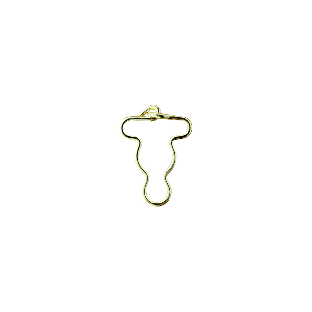 gold infant sized overall clips from Heit's Wholesale bulk sewing supply company