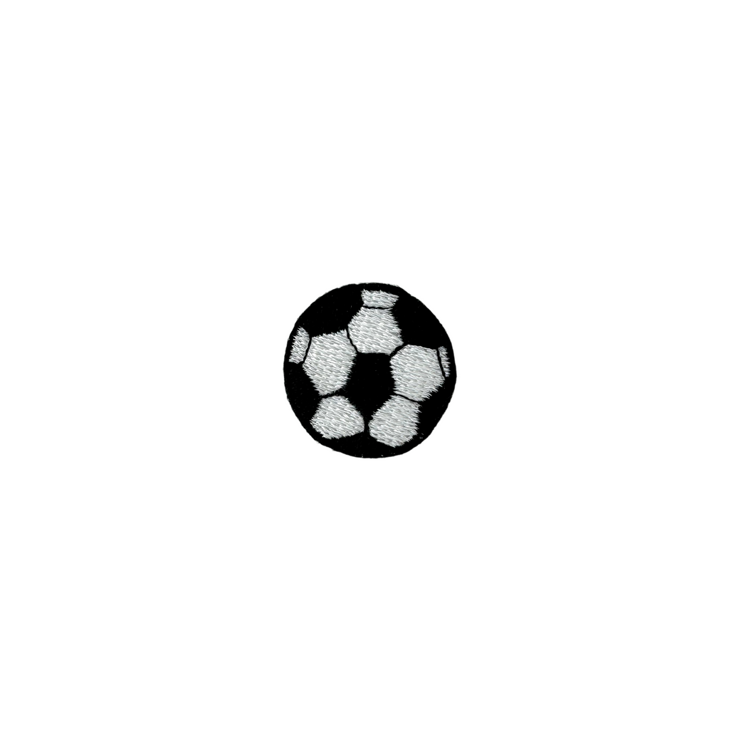 soccer ball applique from Heit's Wholesale bulk sewing supply company