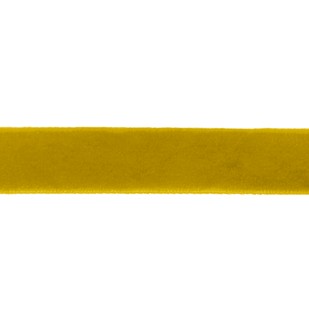 tan 5/8" velvet ribbon from Heit's Wholesale bulk sewing supply company