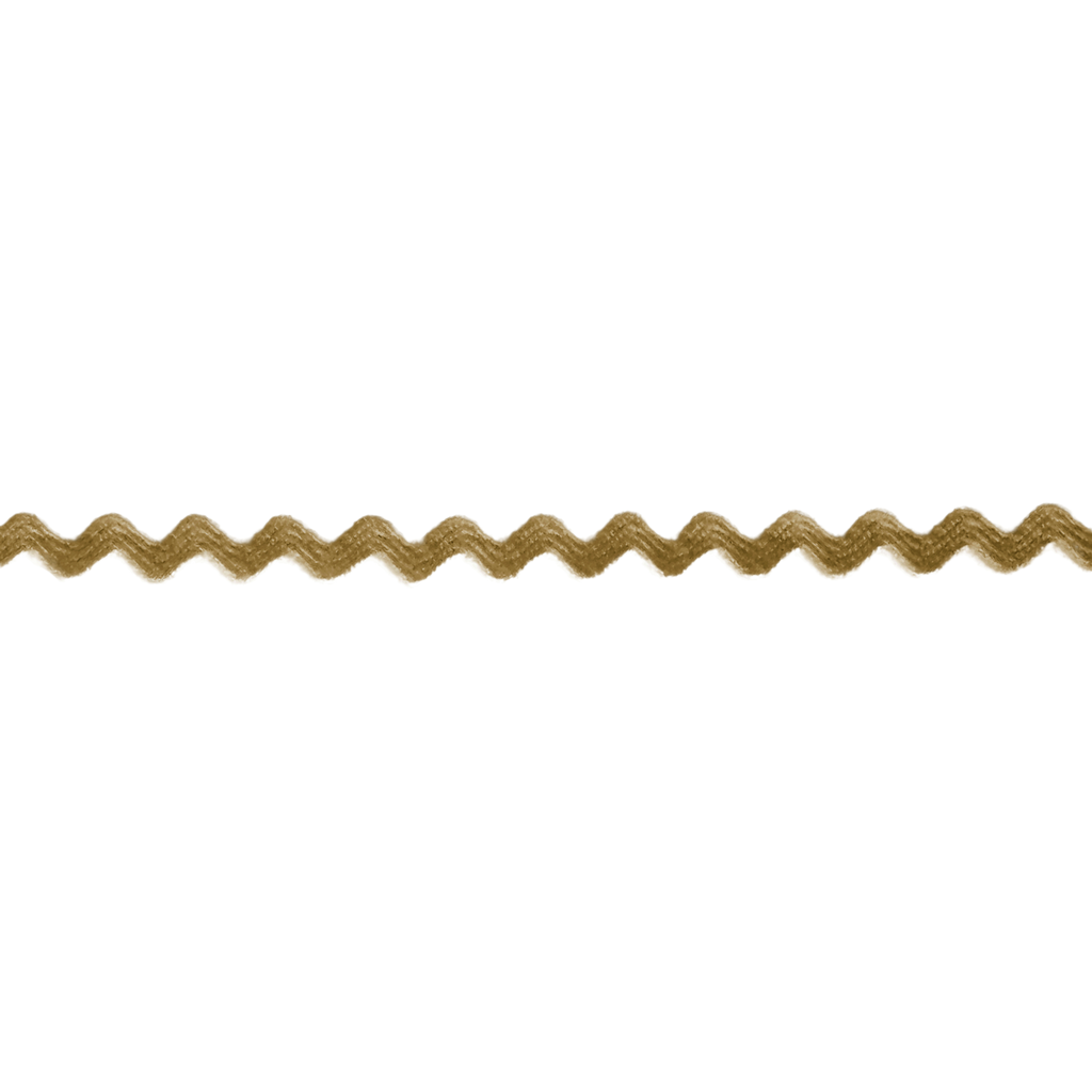 taupe 11/64" polyester ric rac from Heit's Wholesale bulk sewing supply company