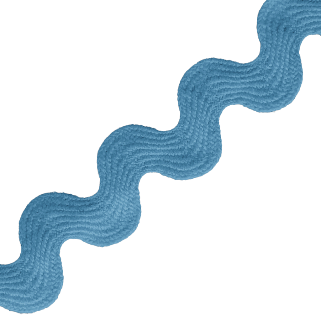 turquoise 11/16" polyester ric rac from Heit's Wholesale bulk sewing supply company