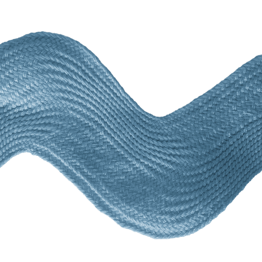 turquoise 2+1/4" polyester ric rac from Heit's Wholesale bulk sewing supply company