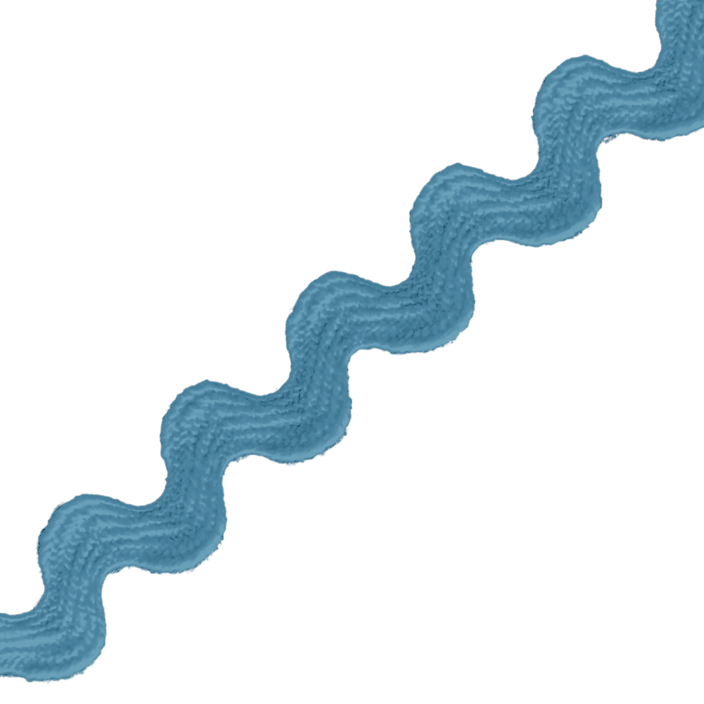 turquoise 3/8" polyester ric rac from Heit's Wholesale bulk sewing supply company