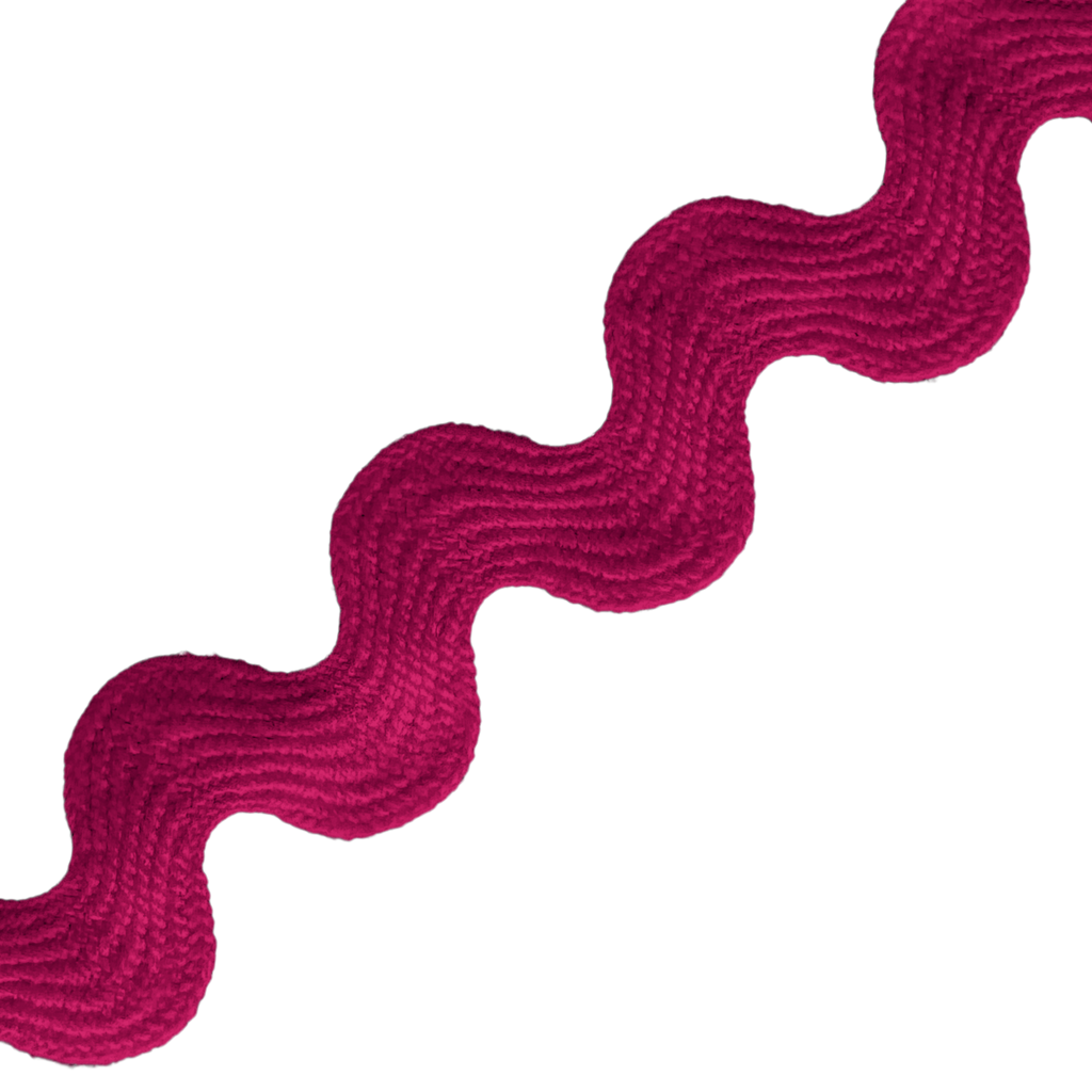 wine 11/16" polyester ric rac from Heit's Wholesale bulk sewing supply company